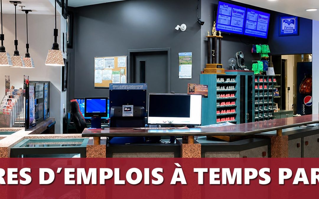 Offres d’emplois : deux postes à temps partiel à combler